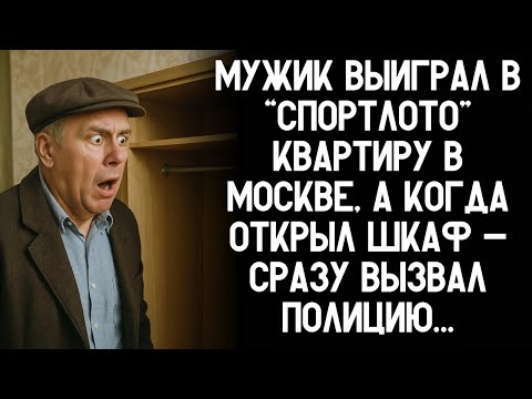 Видео: Мужик выиграл в “Спортлото” квартиру в Москве, а когда открыл шкаф - потерял дар речи...