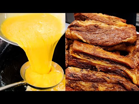 Видео: Лучший Жареный Рис! Жареный Рис Michelin, Лапша с Говядиной, Жареный Рис со Свининой Всего $2