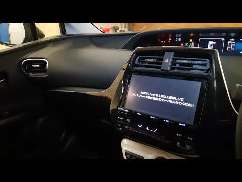 Видео: TOYOTA PRIUS 50 загрузочная SD карта для магнитоллы DSZT-YC4T