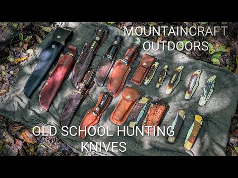 Видео: Охотничьи ножи старой школы