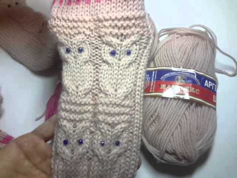 Видео: Носки. Тестирование нитки Камтекс Аргентинская шерсть.