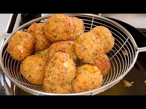 Видео: Бьюсь об заклад, вы безумно полюбите его после первого кусочка!《Хрустящие шарики тофу》