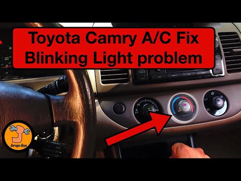 Видео: Toyota AC fix Устранение вирусных миганий света