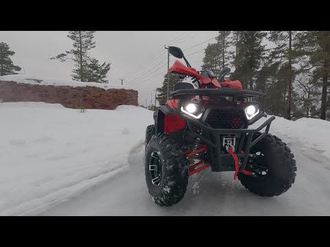 Видео: СОБРАЛ И БЫЛ УДИВЛЁН!!! КВАДРОЦИКЛ BARS 200CC PRO WHITE SIBERIA