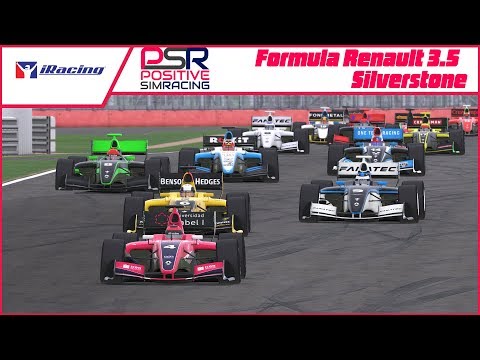 Видео: Formula Renault 3.5L в Сильверстоуне. Онлайн гонка в iRacing.