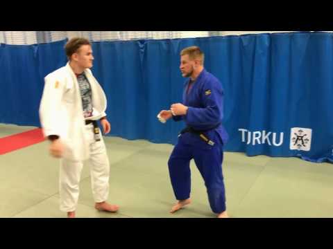 Видео: Дзюдо. Бросок через спину. Judo. Ippon seoi nage