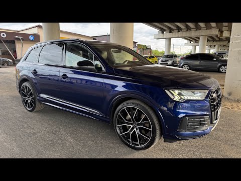 Видео: Тест Драйв Audi Q7 3.0d-249лс, 93.000км, 2021г, цена 7.700.000 рублей.