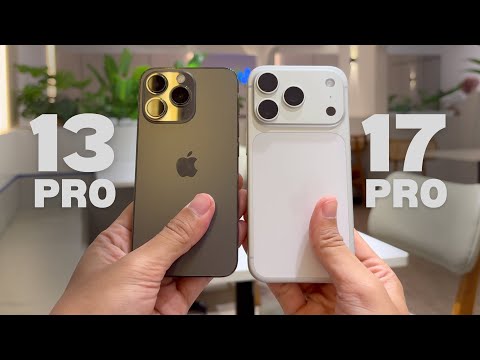 Видео: iPhone 13 Pro против iPhone 17 Pro: посмотрите это, прежде чем купить или обновить