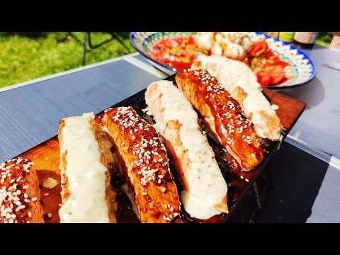 Видео: ЛОСОСЬ на КЕДРОВОЙ ДОСКЕ