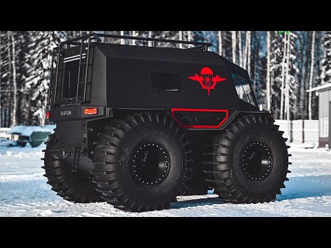 Видео: Что Входит в Комплектацию Вездехода  - Детальный Круговой Обзор Колесного Болотохода Тайфун
