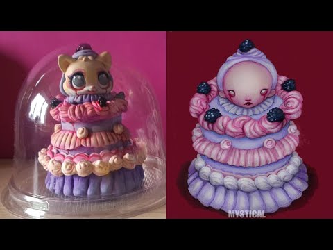 Видео: Участие в челлендже #ТортMysticalButtons и новые кастомы LPS