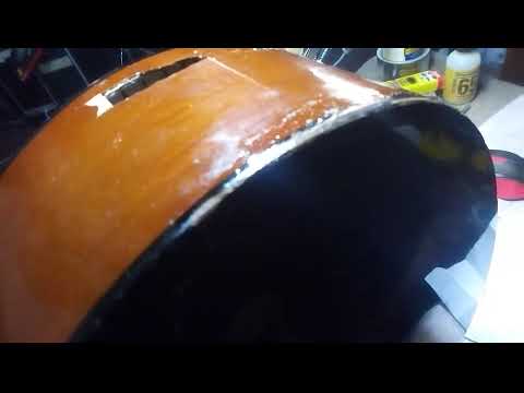 Видео: Классическая гитара Yamaha C40 .Ремонт.