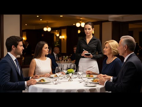 Видео: Милионер вечеряше с годеницата си и тъстовете, когато сервитьорката го помоли да избяга оттам