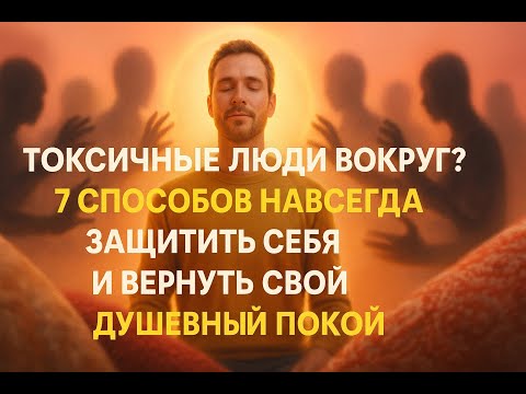 Видео: Они высасывают из вас всю энергию? 7 способов навсегда защитить себя от токсичных людей