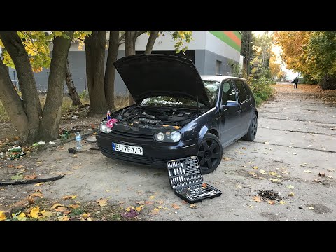 Видео: Почистил дренажное отверстие Volkswagen golf 4, (Гольфо будни)