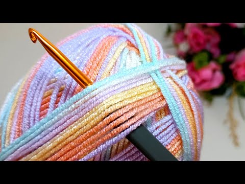 Видео: Мое новое любимое вязание! Вязание крючком, которое вы никогда раньше не видели. Вязание крючком