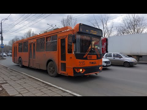 Видео: ЗиУ-682Г-016.02 | борт 225 | Маршрут 12 | Оренбург