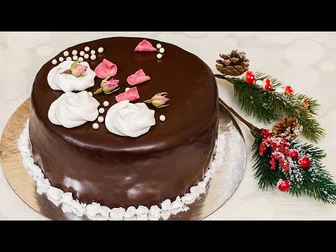 Видео: Невероятный Торт Безе с Шоколадным Кремом !🍰 Пьера Эрме Gluten Free