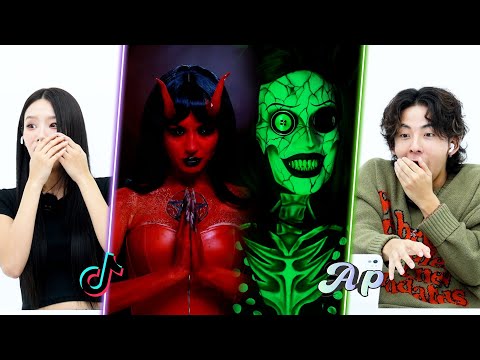 Видео: «Это действительно человек?» Корейские артисты потрясены хэллоуинским макияжем