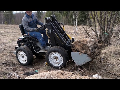 Видео: Реконструкция повторителя стрелы первого Мини Погрузчика