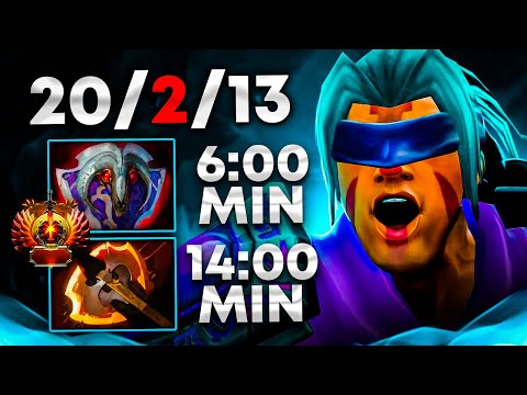 Видео: КАК ВЫИГРЫВАТЬ 1 НА 9 НА АНТИМАГЕ НА 8К ММР | ПАТЧ 7.32c ДОТА 2