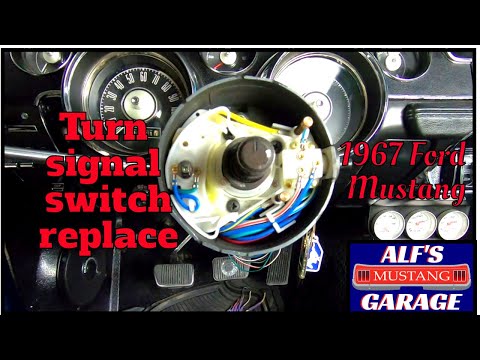 Видео: Как заменить переключатель указателей поворота - Mustang 1967 года