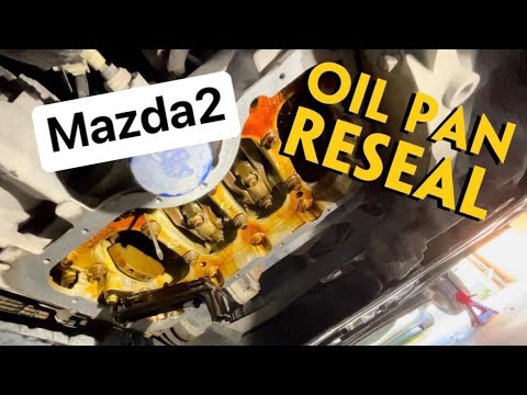 Видео: Mazda2 | Замена герметика поддона картера (см. описание!!!) + розыгрыш Super Clean!