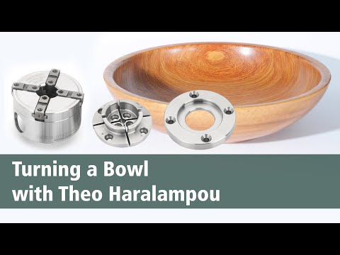 Видео: Mini Chucks Project 2 с Тео Харалампу — Turning a Bowl