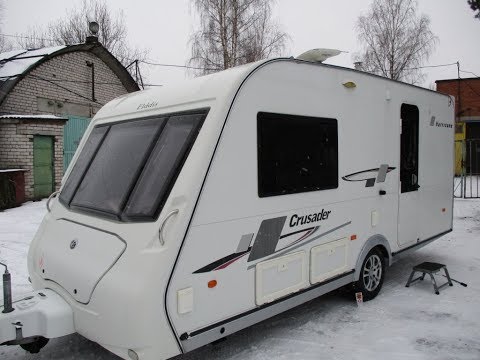 Видео: Прицеп-дача,караван,кемпер,автодом,дом на колёсах ELDDIS 2010 года