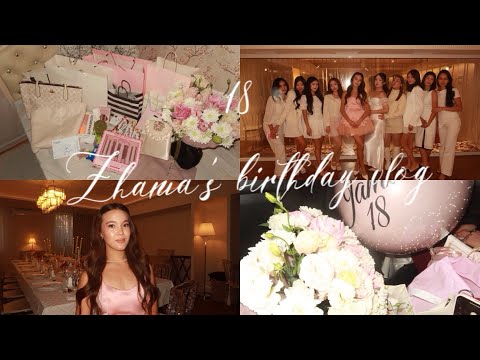 Видео: MY 18 BIRTHDAY 🤍 влог с моего дня рождения 