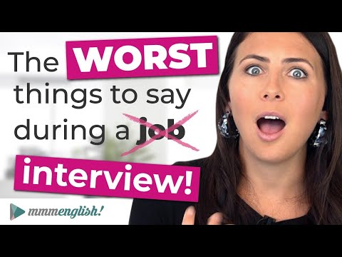 Видео: Самое ХУДШЕЕ, что можно сказать на собеседовании 🤦‍♀️