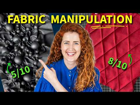 Видео: Оцените все техники работы с тканью, которые я опробовал в этом году