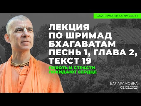Видео: Похоть и страсти покидают сердце. ШБ 1.2.19. Баларамовка. 09.05.2023 | Бхакти Расаяна Сагара Свами