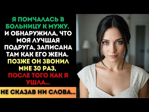 Видео: Я помчалась в больницу к мужу — там уже была моя лучшая подруга