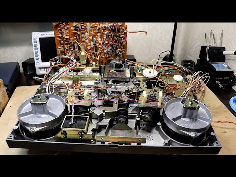 Видео: Technics RS-1500 - профилактика и ремонт