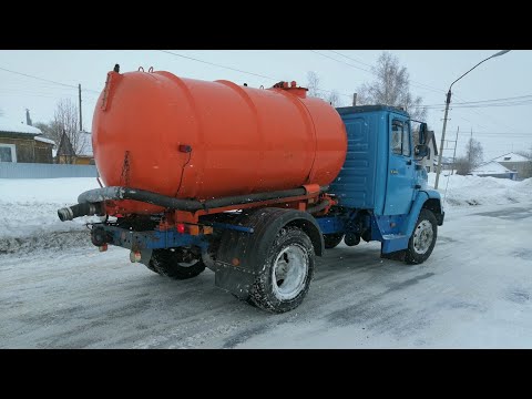 Видео: Большой обзор ЗИЛ КО-520. ЗИЛ-4333 Ассенизатор.