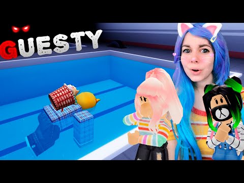 Видео: У МЕНЯ В ГОСТЯХ ЙОШИ ЕВА и УЛЬЯНА Roblox Guesty