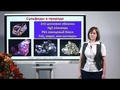Видео: 9 класс. Химия. Сера и её соединения