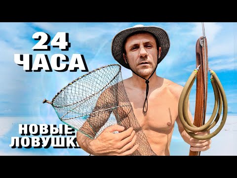 Видео: 24 ЧАСА ВЫЖИВАНИЕ НА ОСТРОВЕ. НОВЫЕ ЛОВУШКИ ALIEXPRESS