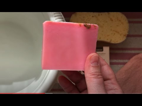 Видео: Мыло с ароматом розы и пиона
