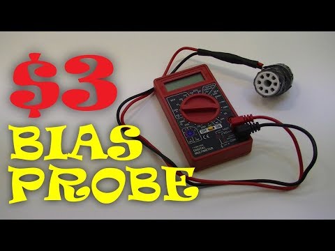 Видео: Датчик смещения лампового усилителя за 3 доллара. Сделано менее чем за 30 минут!