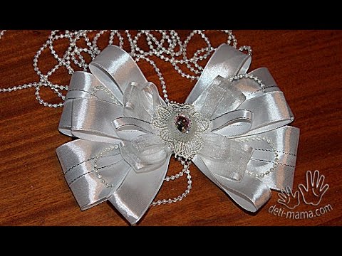 Видео: Бант на выписку из роддома МК