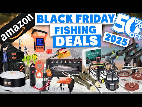 Видео: Грандиозная скидка 50% на 20 рыболовных предложений Amazon в Черную пятницу 2025 года