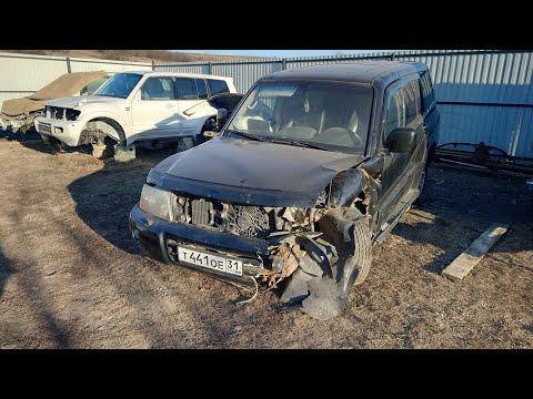 Видео: Купил битый PAJERO 3 4M41 на запчасти