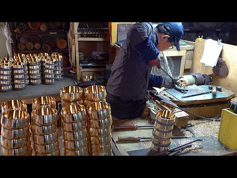 Видео: Процесс изготовления лучших изделий из латуни, Korea Brass Products Workshop.