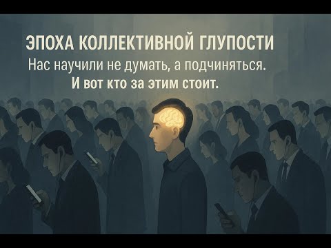 Видео: Нас научили не думать, а подчиняться: величайший обман современности, который уже сработал