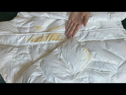 Видео: Каким бы грязным ни был пуховик, я научу вас одному трюку.Постирайте его за 5 минут и сразу наденьте
