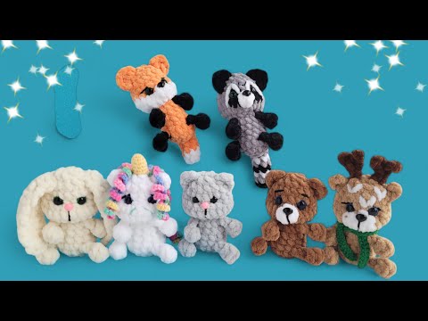 Видео: 🐻Малыш медвежонок из плюша крючком 👍crochet bear🐻Bär häkeln