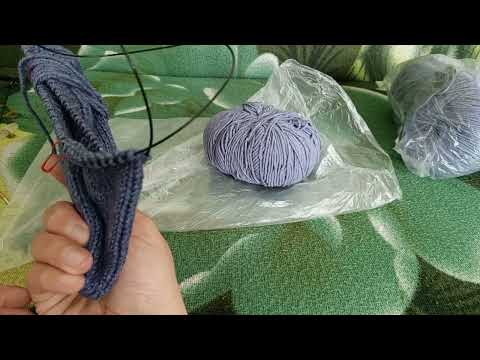 Видео: Новые планы 🙈носки 🧦 вяжу для малышей 😉