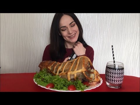 Видео: MUKBANG | Свиная рулька | Pork knuckle | Кафе РИМ | болталка не ASMR